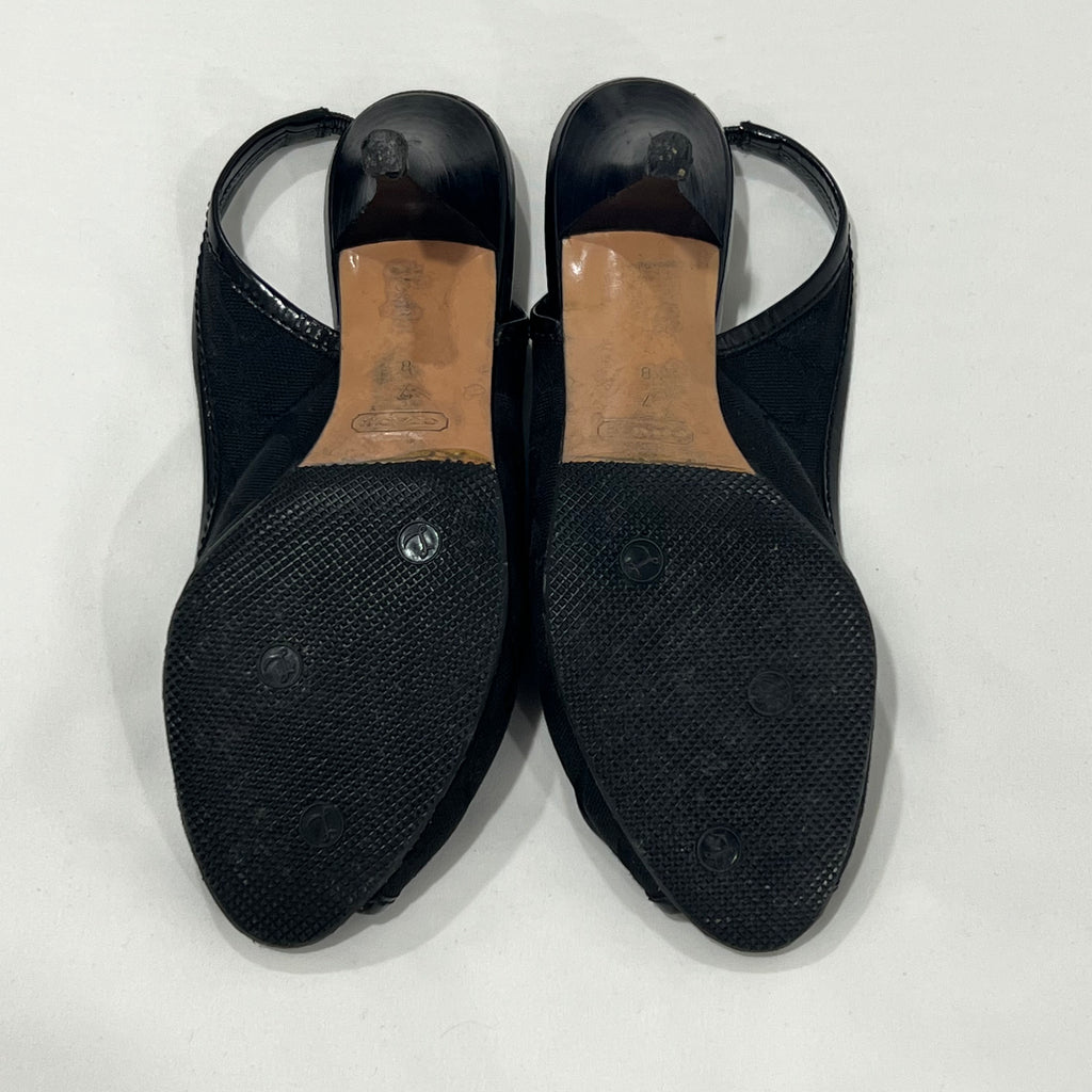 Coach Slingback Heels