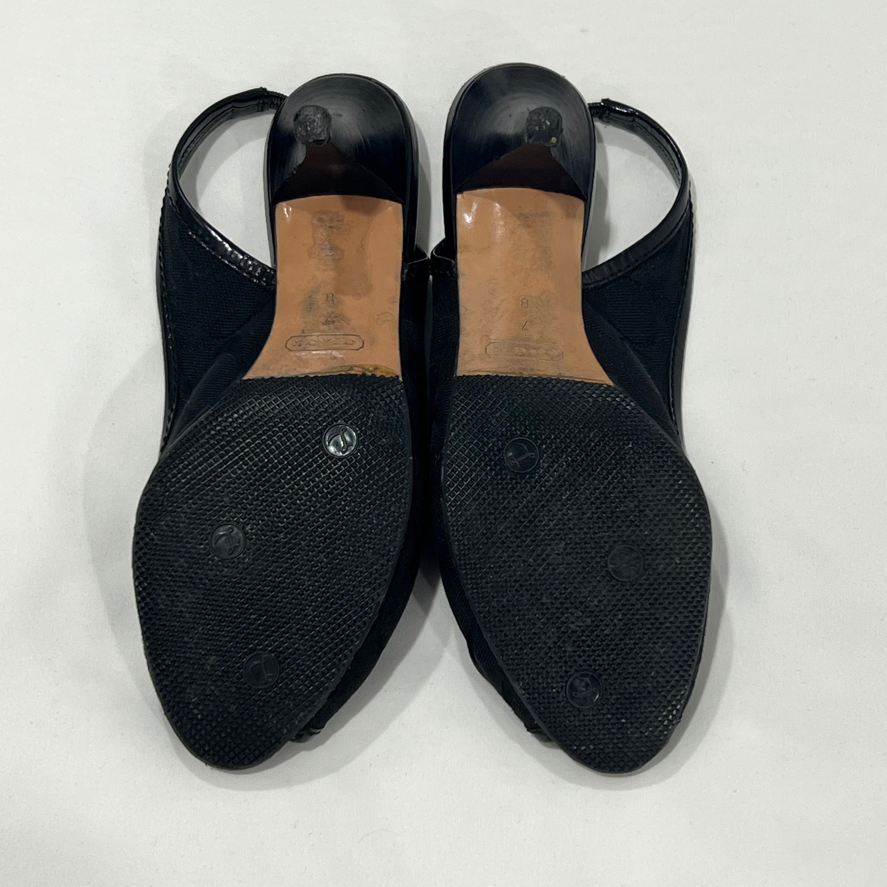 Coach Slingback Heels