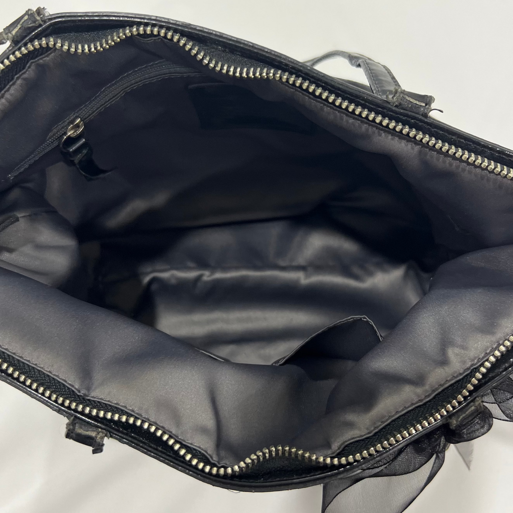 Coach Black Sequin Tote Bag
