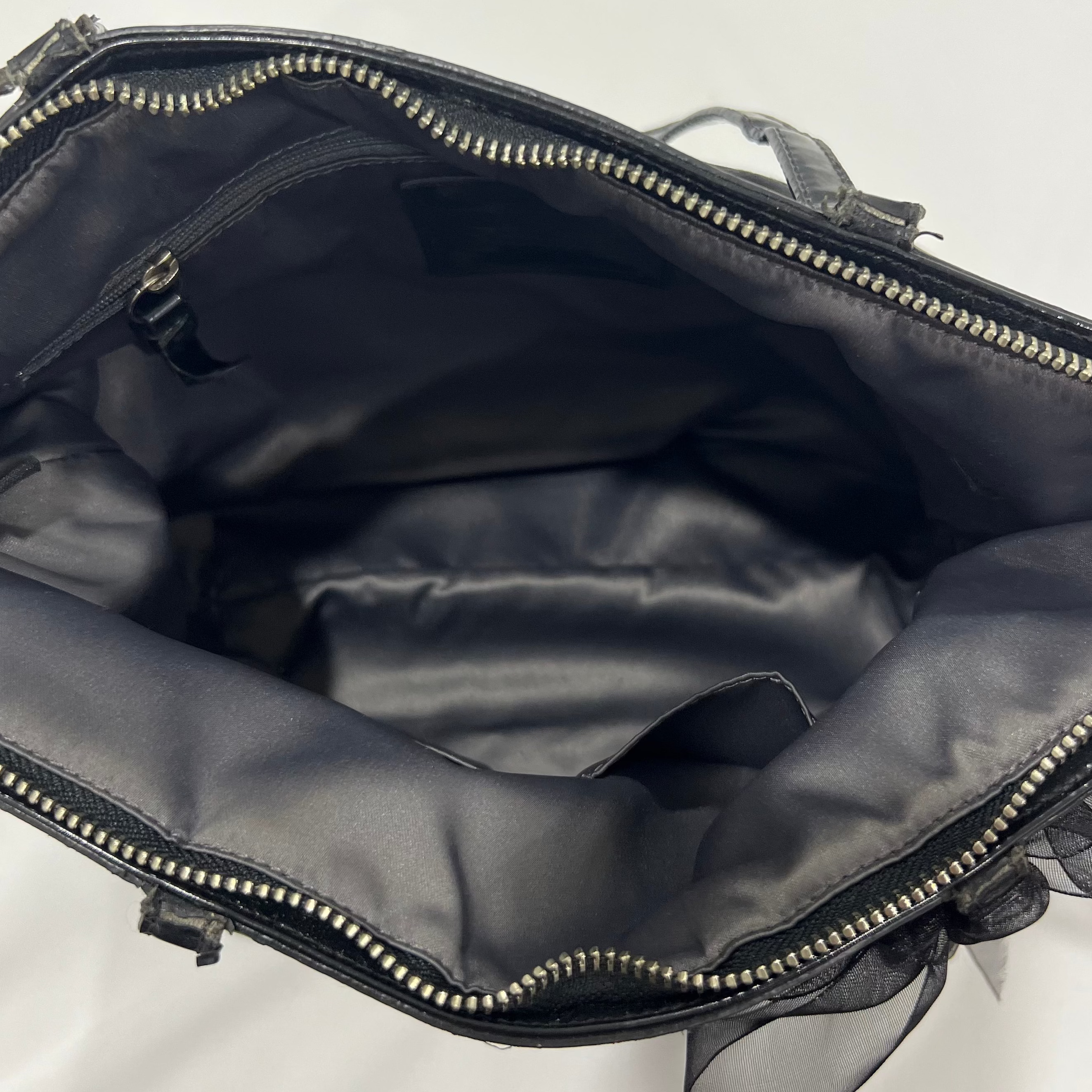 Coach Black Sequin Tote Bag