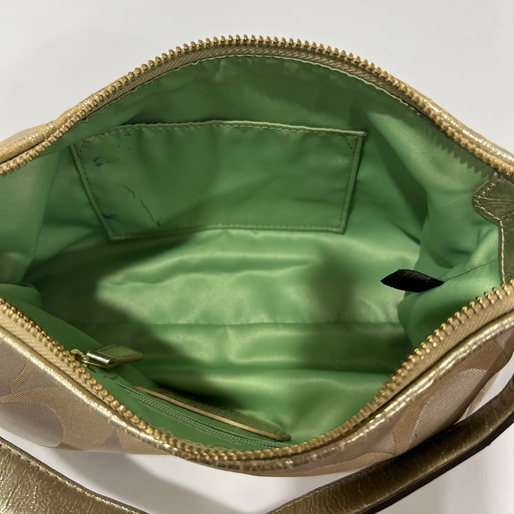 Coach Poppy Signature Appliqué Bag