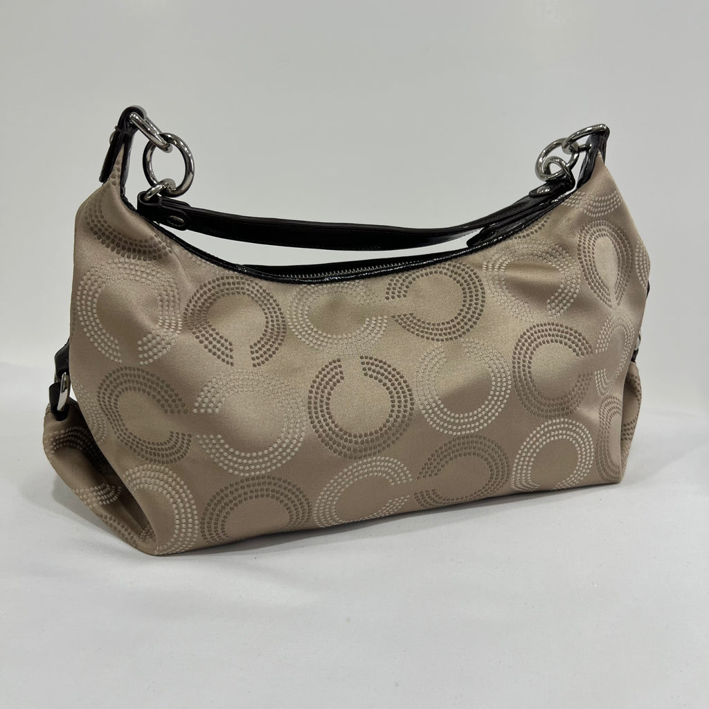 Coach Ashley Dotted Op Art Hobo Bag