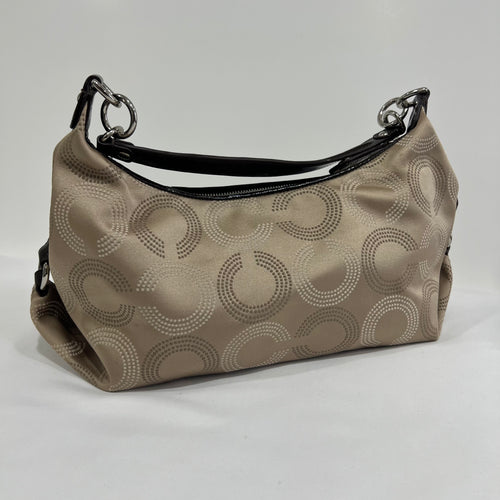 Coach Ashley Dotted Op Art Hobo Bag