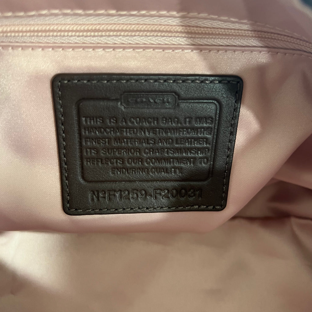 Coach Ashley Dotted Op Art Hobo Bag