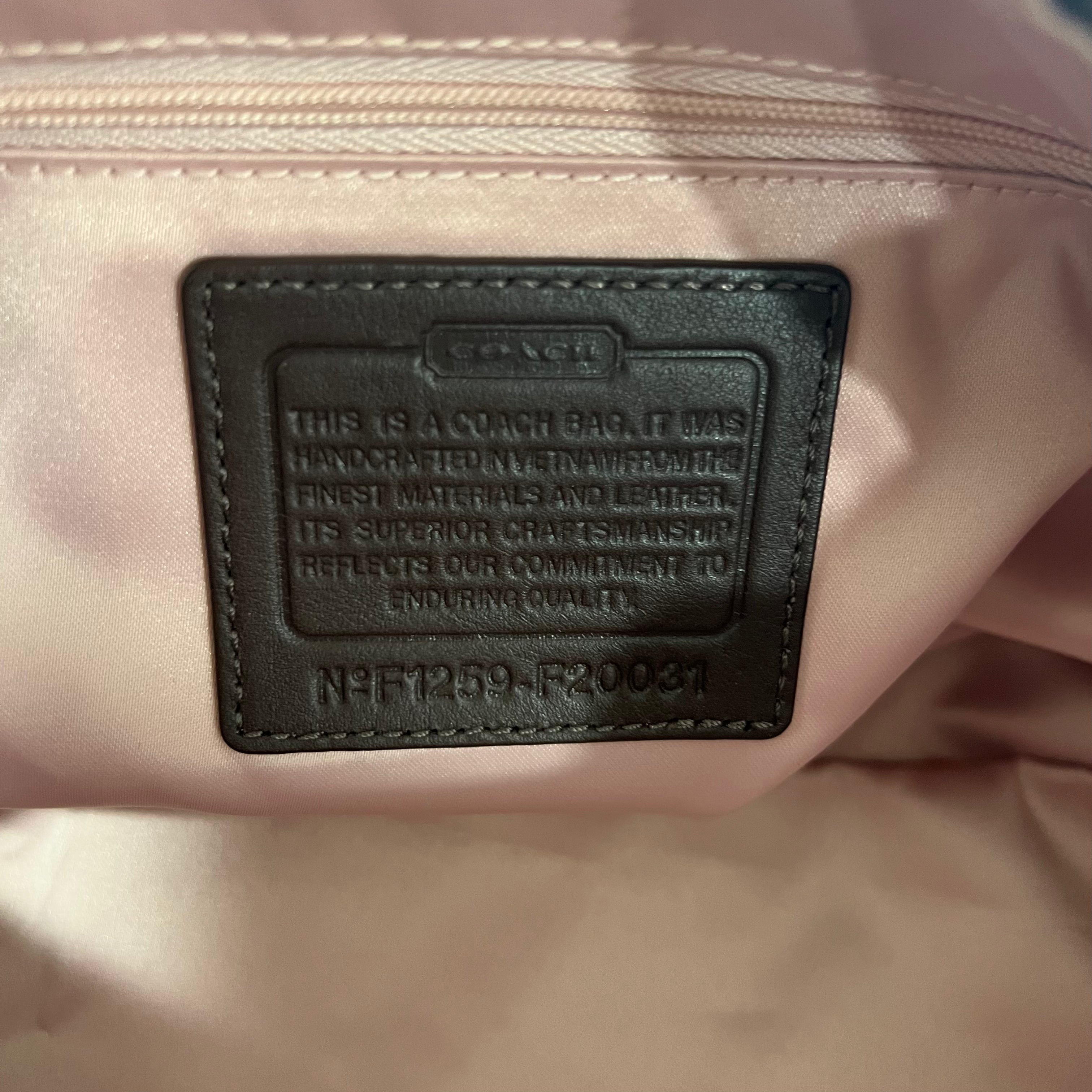 Coach Ashley Dotted Op Art Hobo Bag