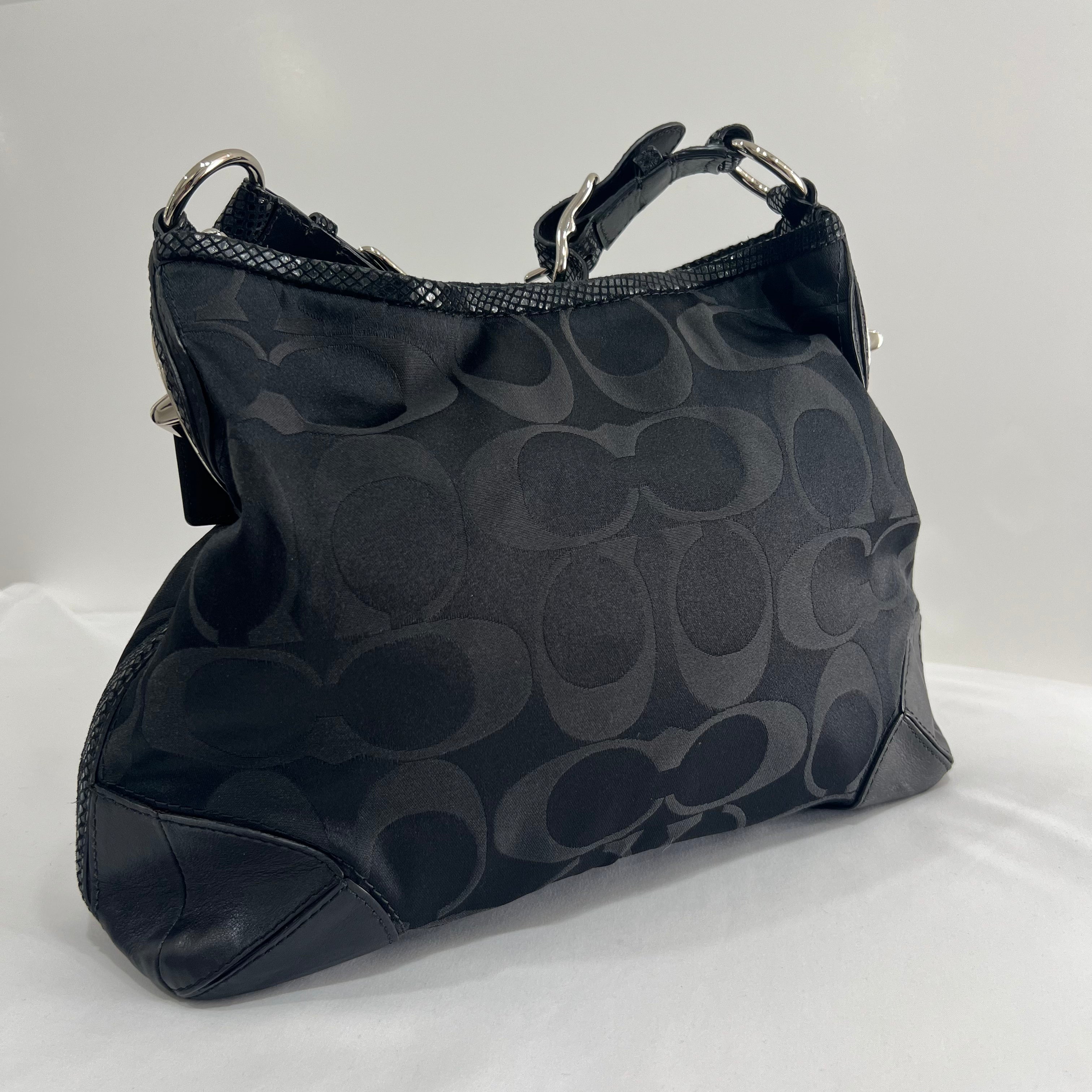 Coach Peyton Sateen Hobo Bag