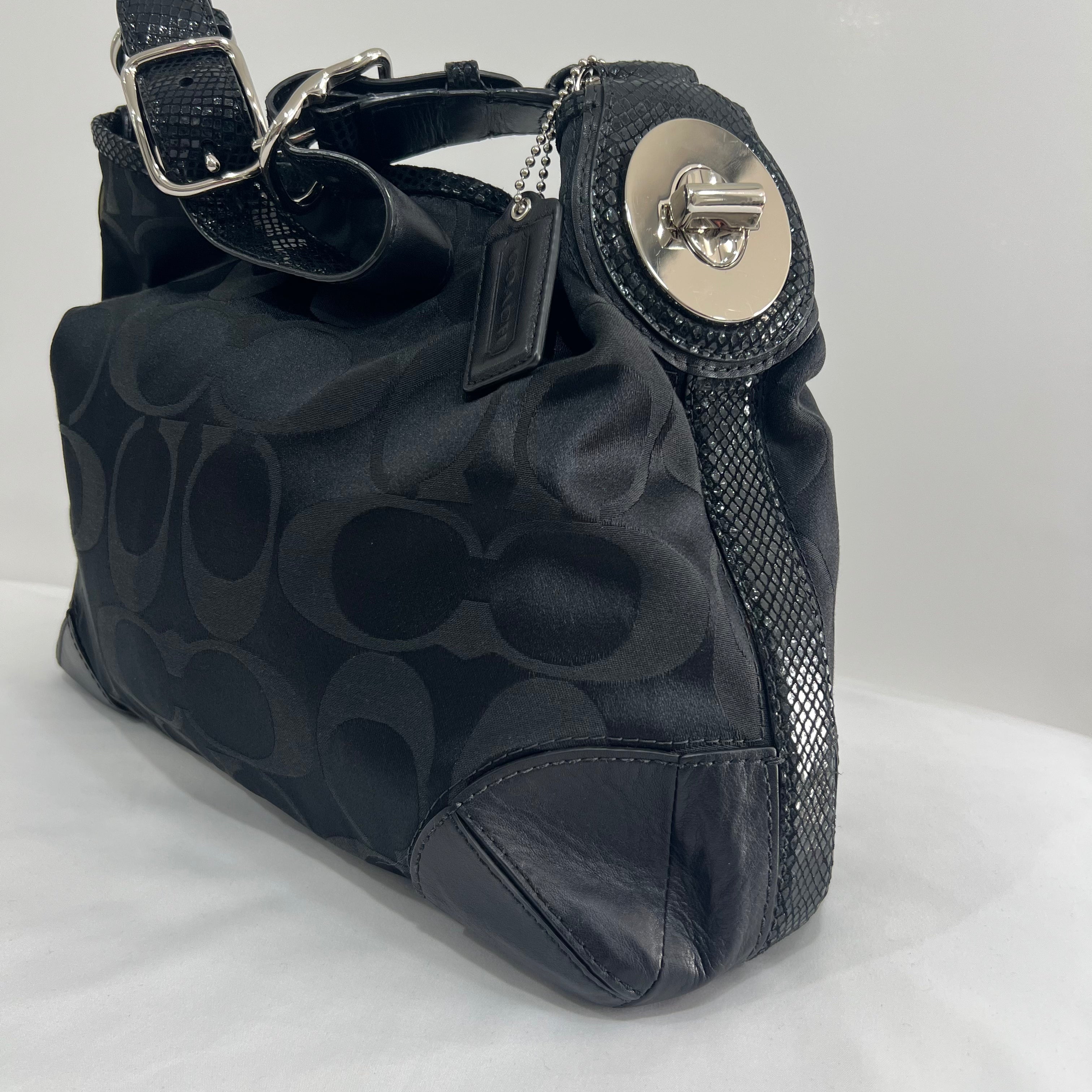 Coach Peyton Sateen Hobo Bag