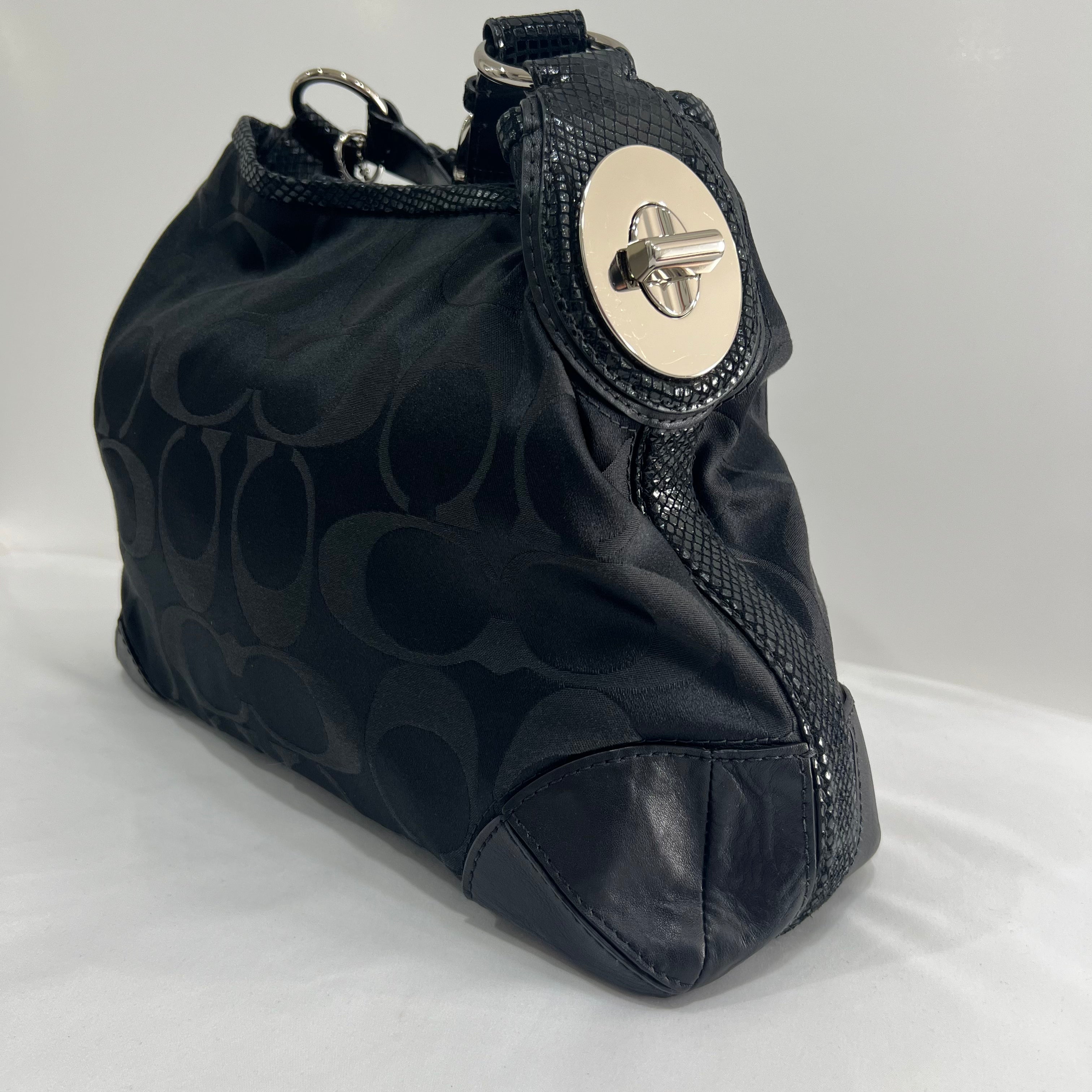 Coach Peyton Sateen Hobo Bag