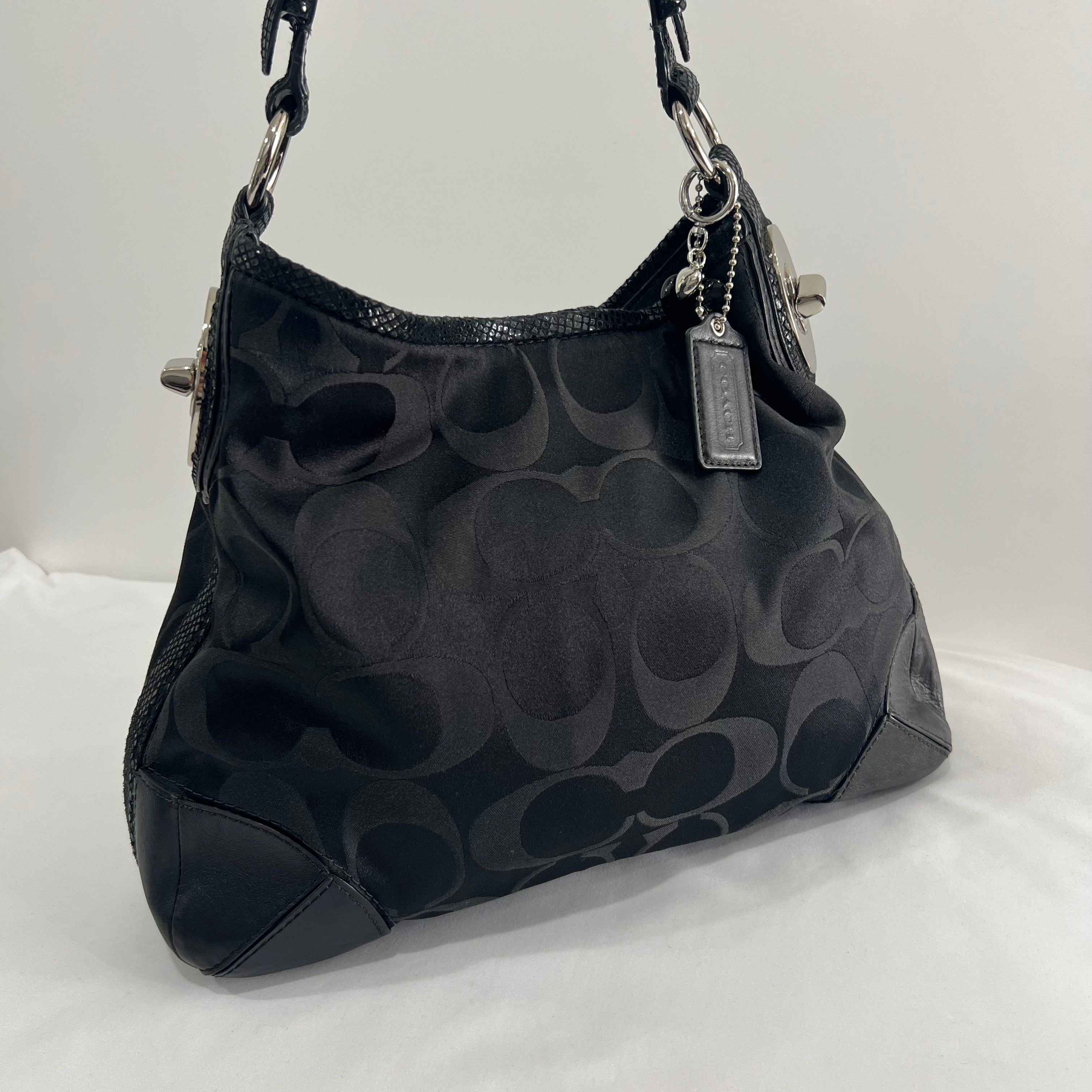 Coach Peyton Sateen Hobo Bag