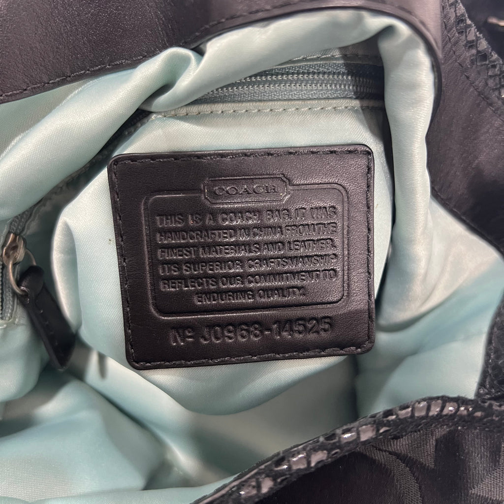 Coach Peyton Sateen Hobo Bag