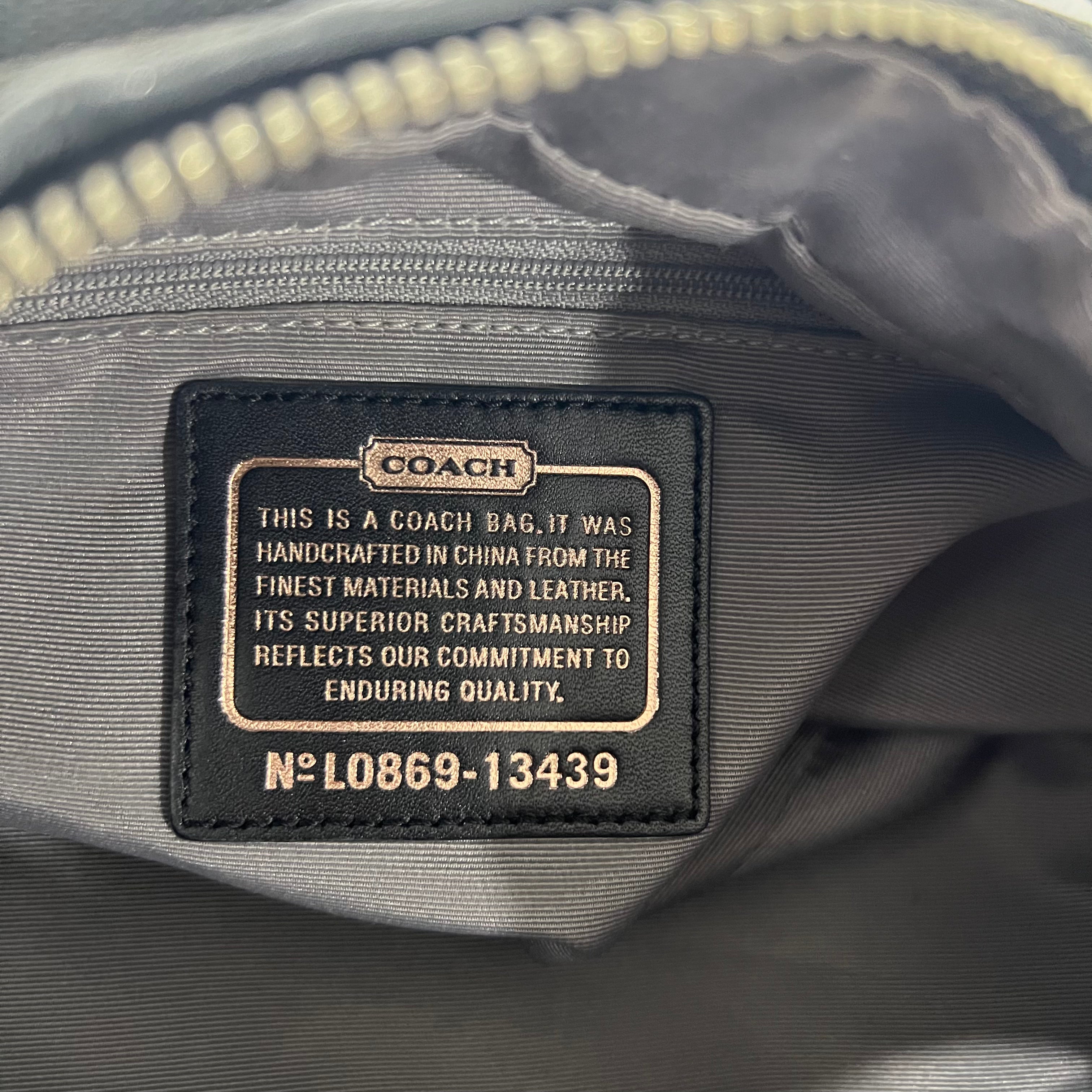 Coach Parker Optic Art Bag
