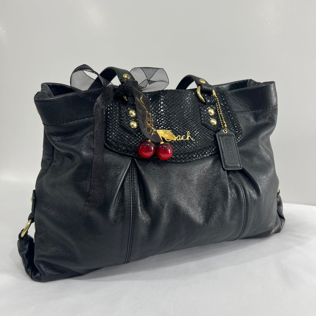 Coach Ashley Leather Carryall Bag