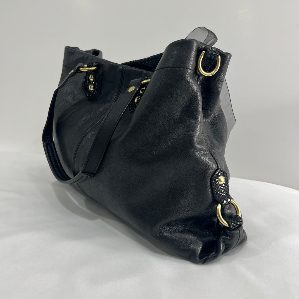Coach Ashley Leather Carryall Bag