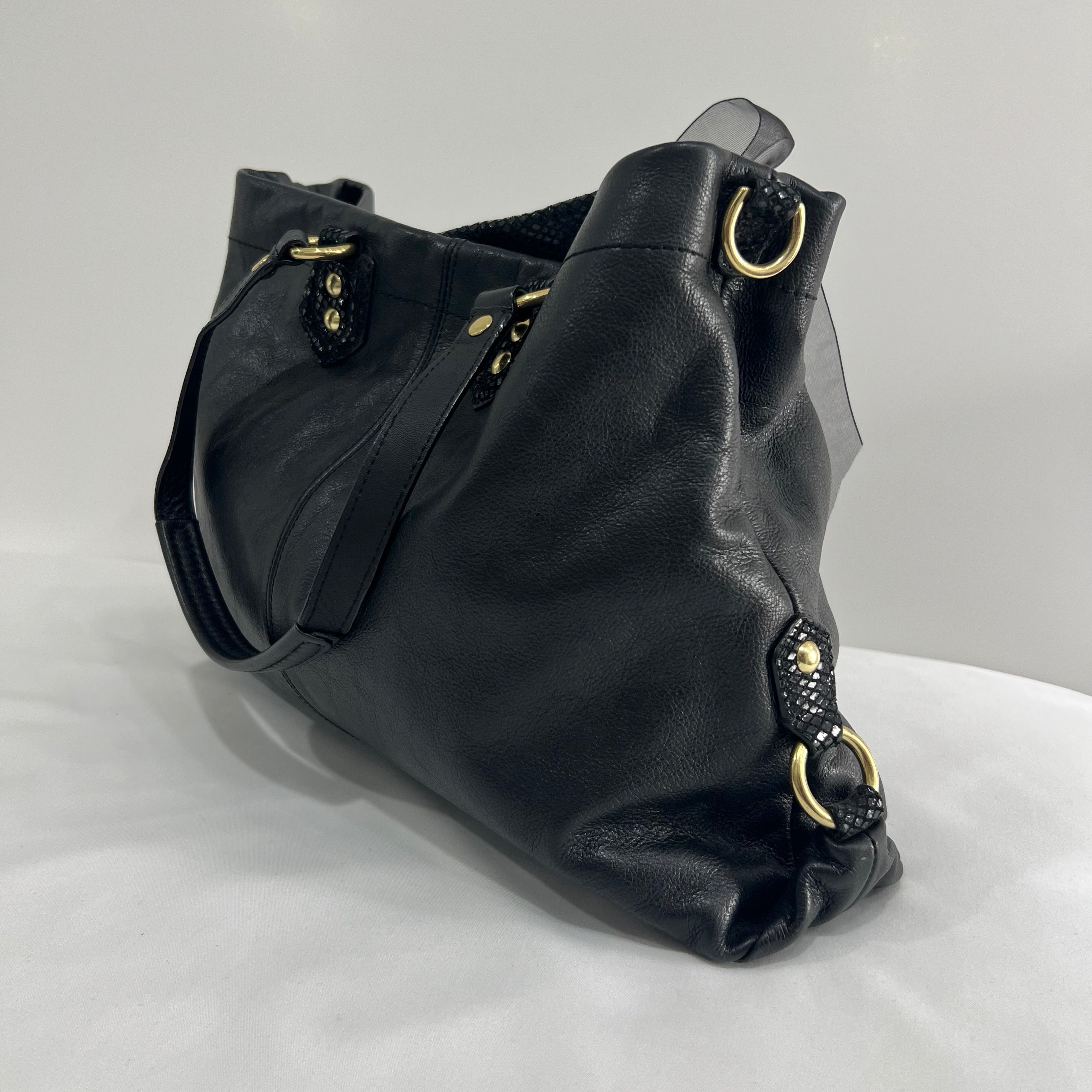 Coach Ashley Leather Carryall Bag