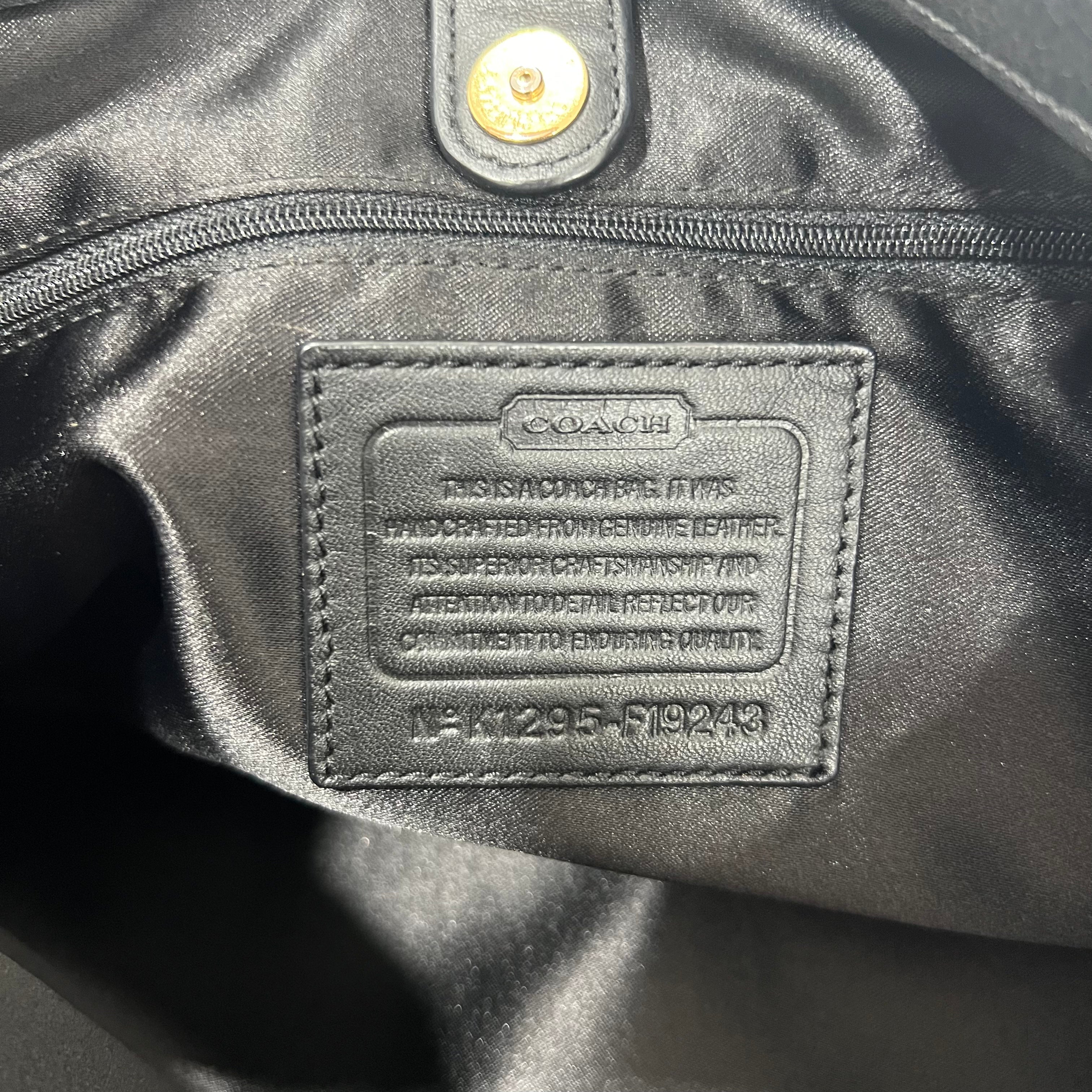 Coach Ashley Leather Carryall Bag
