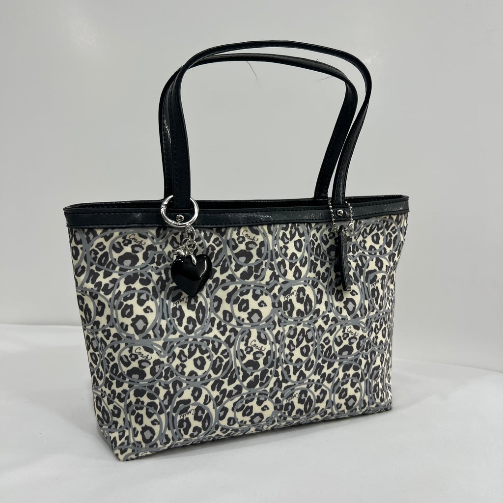 Coach Leopard Print Mini Bag