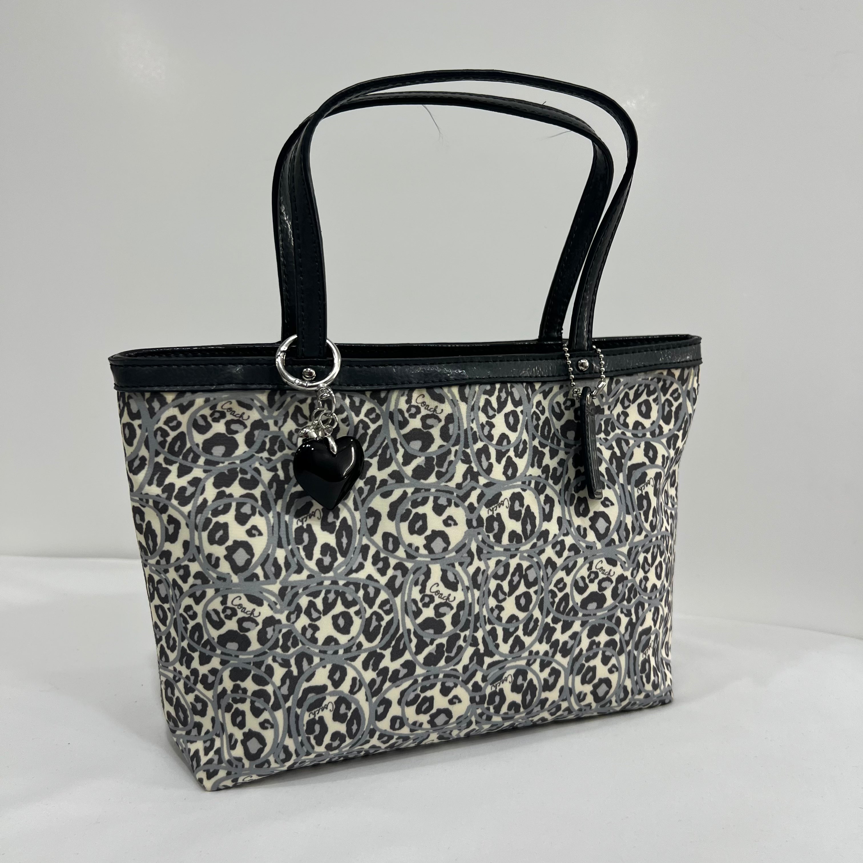 Coach Leopard Print Mini Bag