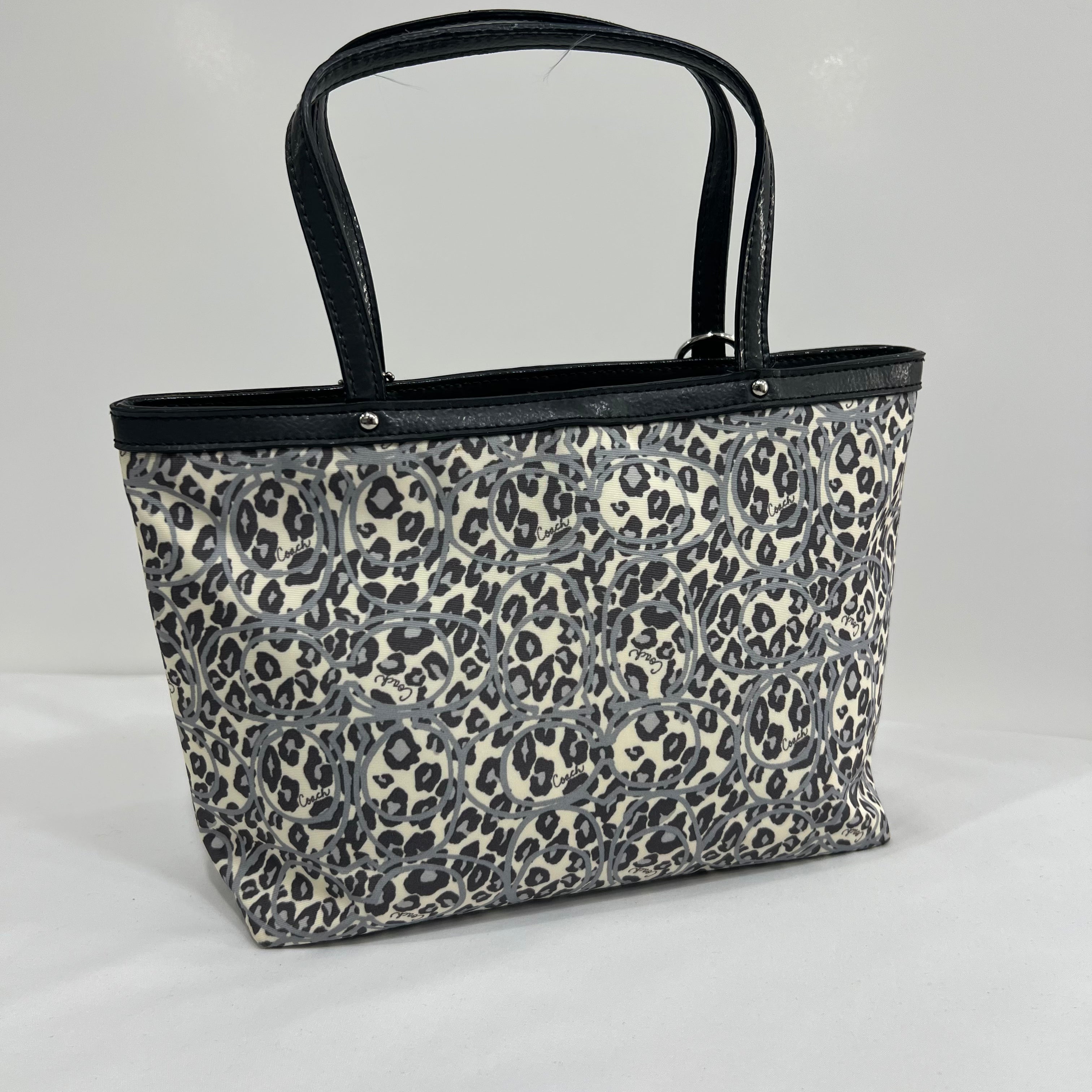 Coach Leopard Print Mini Bag