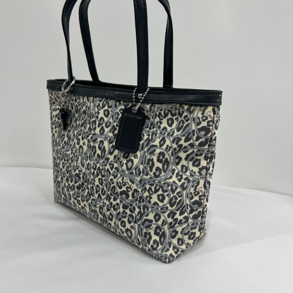 Coach Leopard Print Mini Bag