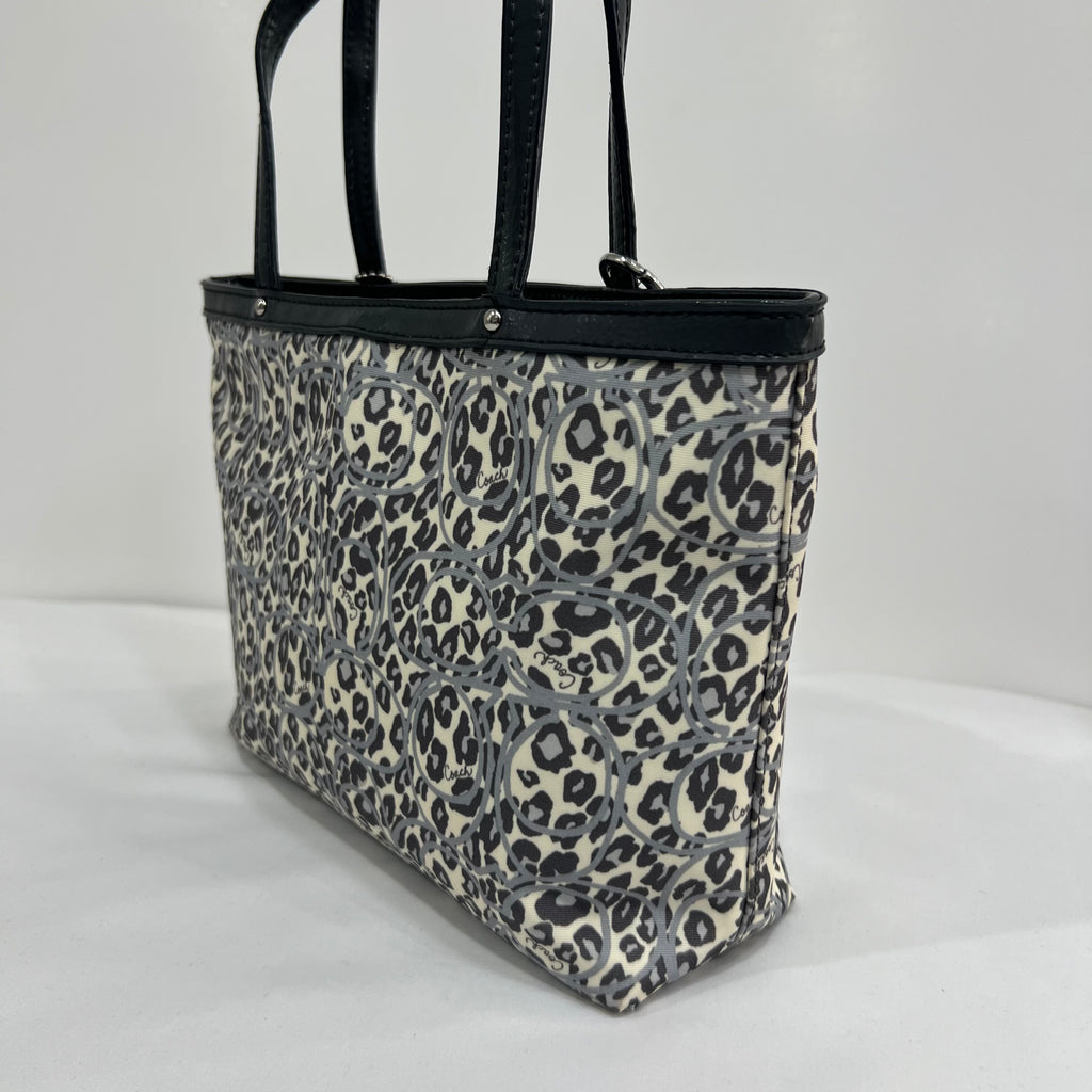 Coach Leopard Print Mini Bag