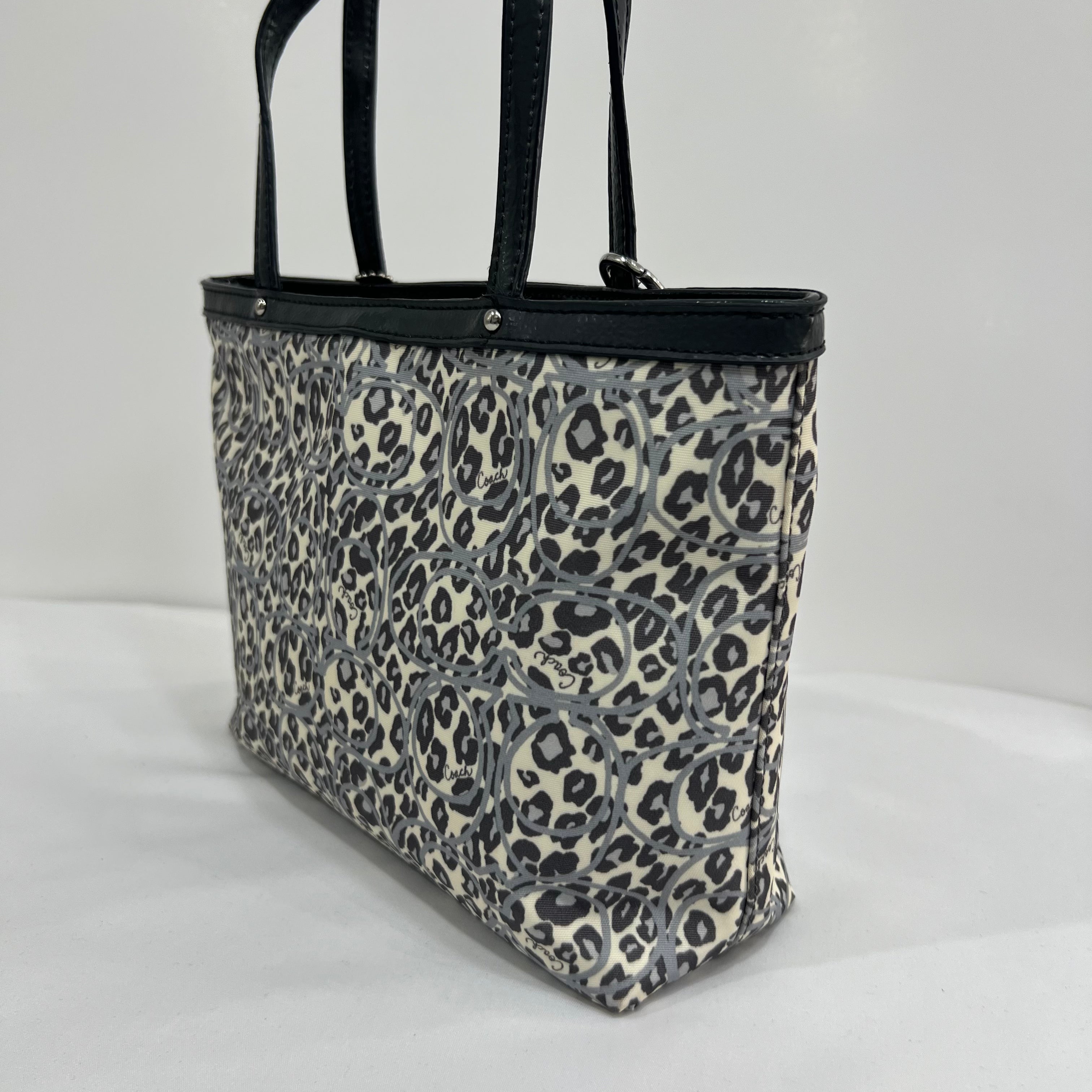 Coach Leopard Print Mini Bag
