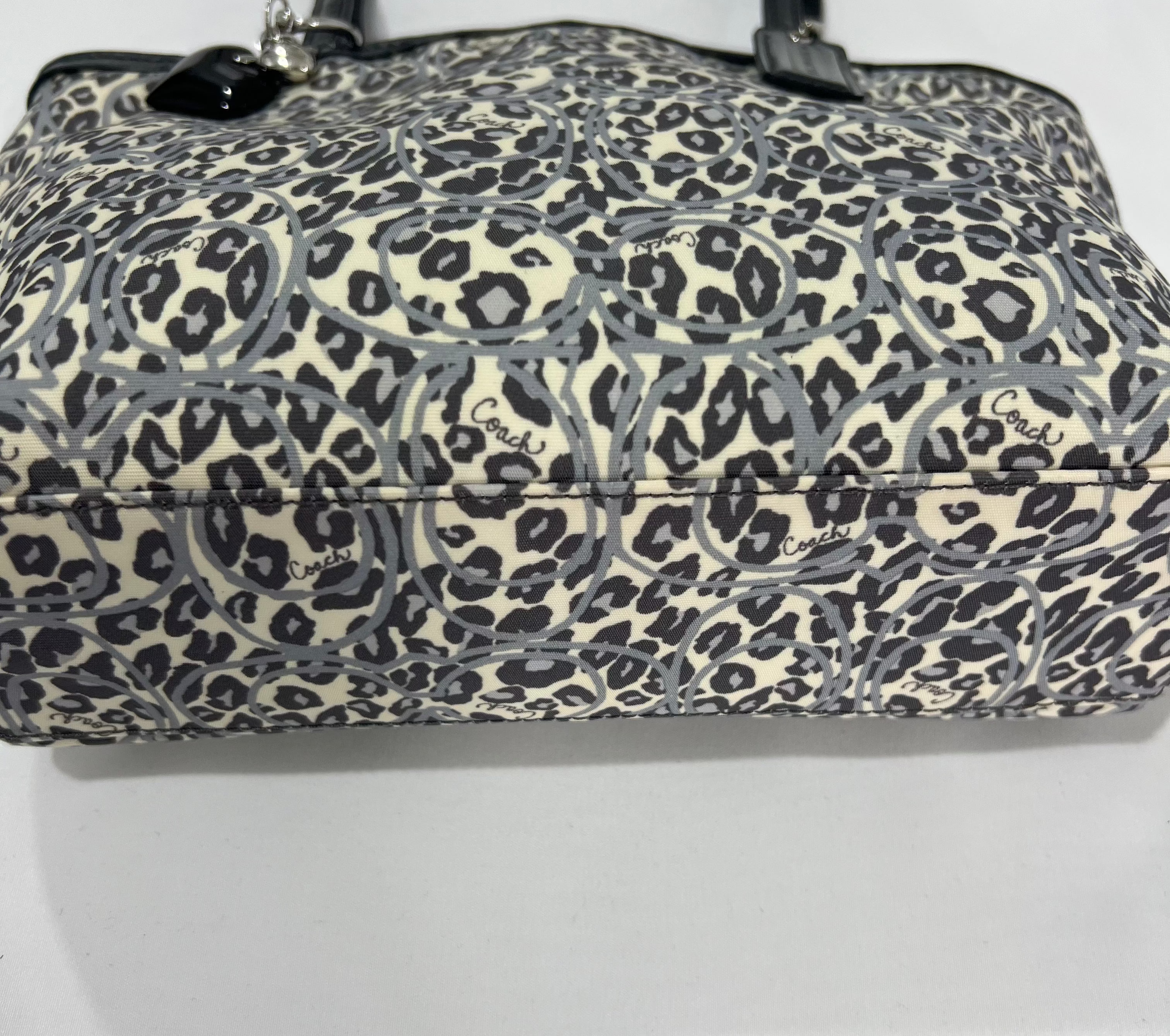 Coach Leopard Print Mini Bag